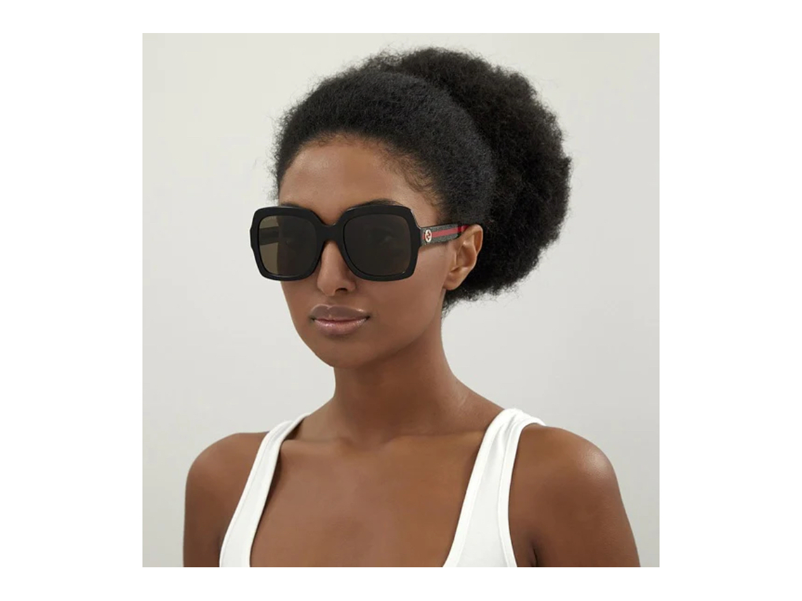 LENTES SOL GUCCI SHINY BLACK 3