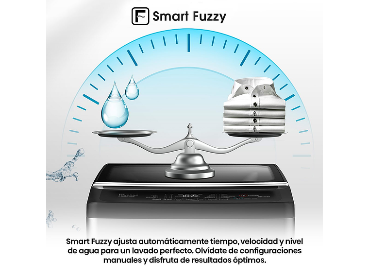 LAVADORA CARGA SUPERIOR HISENSE WT3J1323UT 13KG GRIS 4