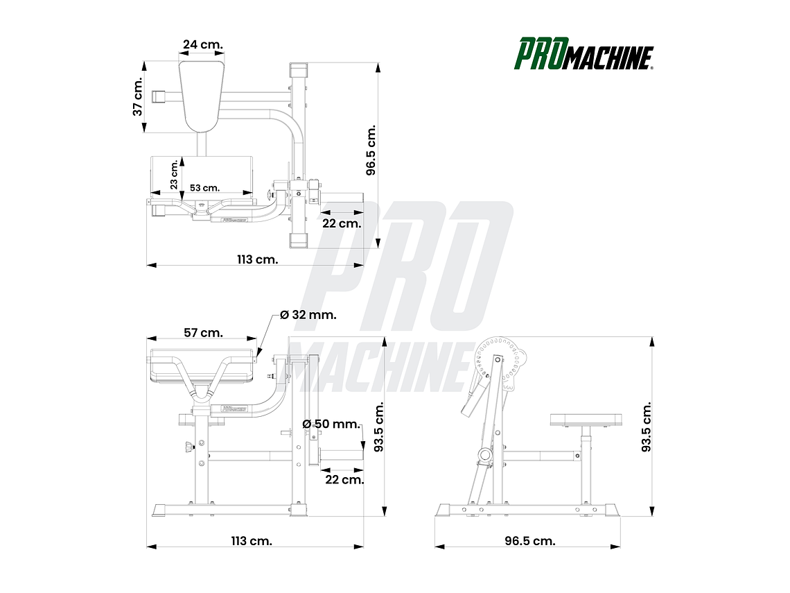 Bíceps Curl ZR Series PROmachine 2