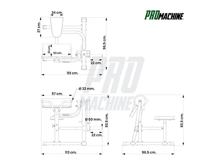 Bíceps Curl ZR Series PROmachine 2