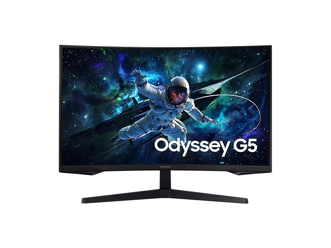 MONITOR SAMSUNG 32' ODYSSEY G5 GAMER CURVO QHD 8