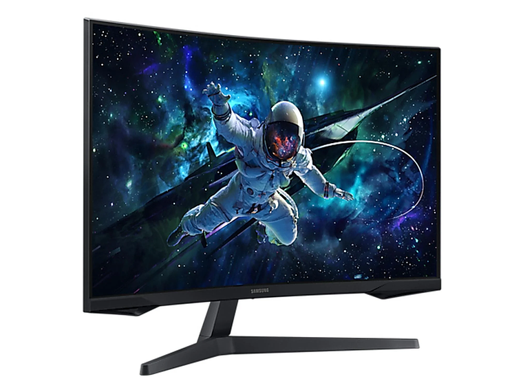 MONITOR SAMSUNG 32' ODYSSEY G5 GAMER CURVO QHD 9