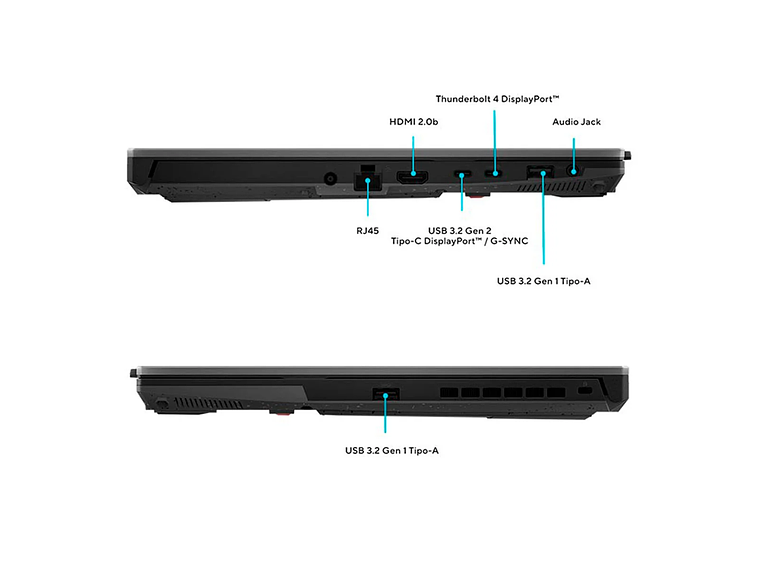 NOTEBOOK GAMER ASUS TUF F15 FX507ZC4 INTEL CORE I5 8GB RAM 512GB SSD NVIDIA RTX 3050 15.6 2
