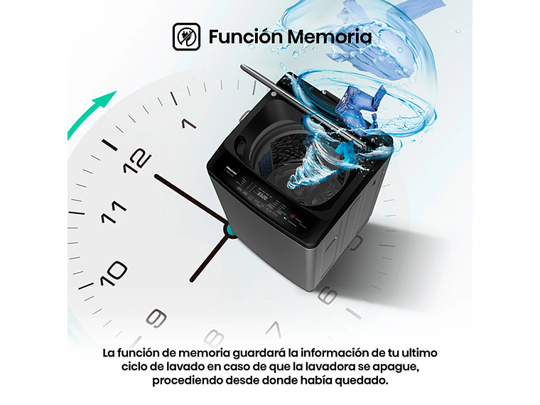 LAVADORA CARGA SUPERIOR HISENSE WT3J1323UT 13KG GRIS 8