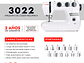 MAQUINA DE COSER JANOME 3022 - Miniatura 3
