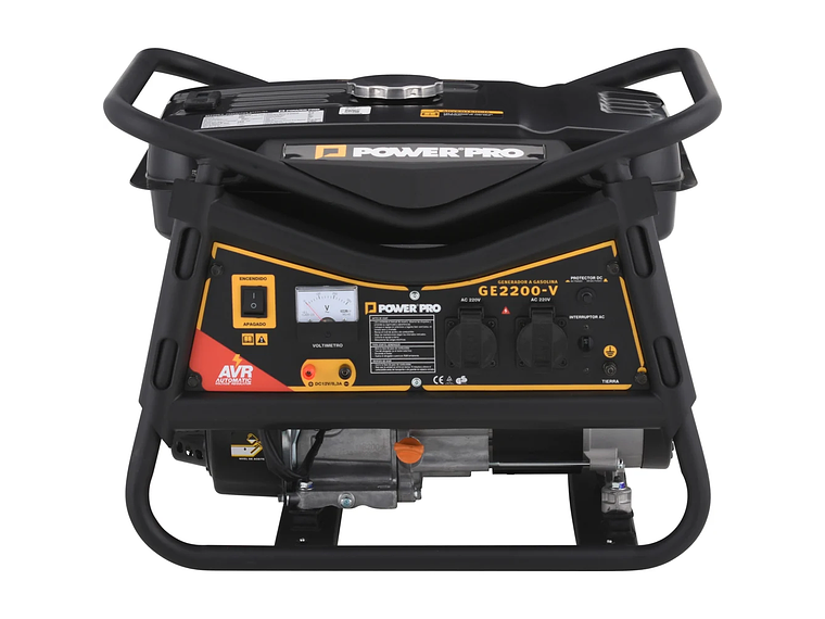 GENERADOR MONOFÁSICO POWER PRO GE2200V 2.2 KVA GASOLINA 1
