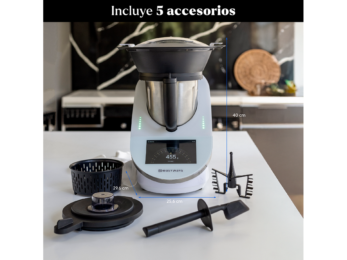 ROBOT DE COCINA KITCHEN SUPER CONNECT 2 L EASYWAYS 5