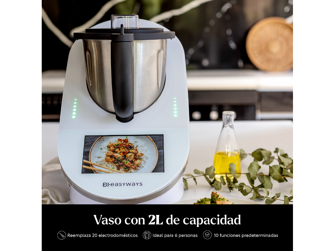 ROBOT DE COCINA KITCHEN SUPER CONNECT 2 L EASYWAYS 6