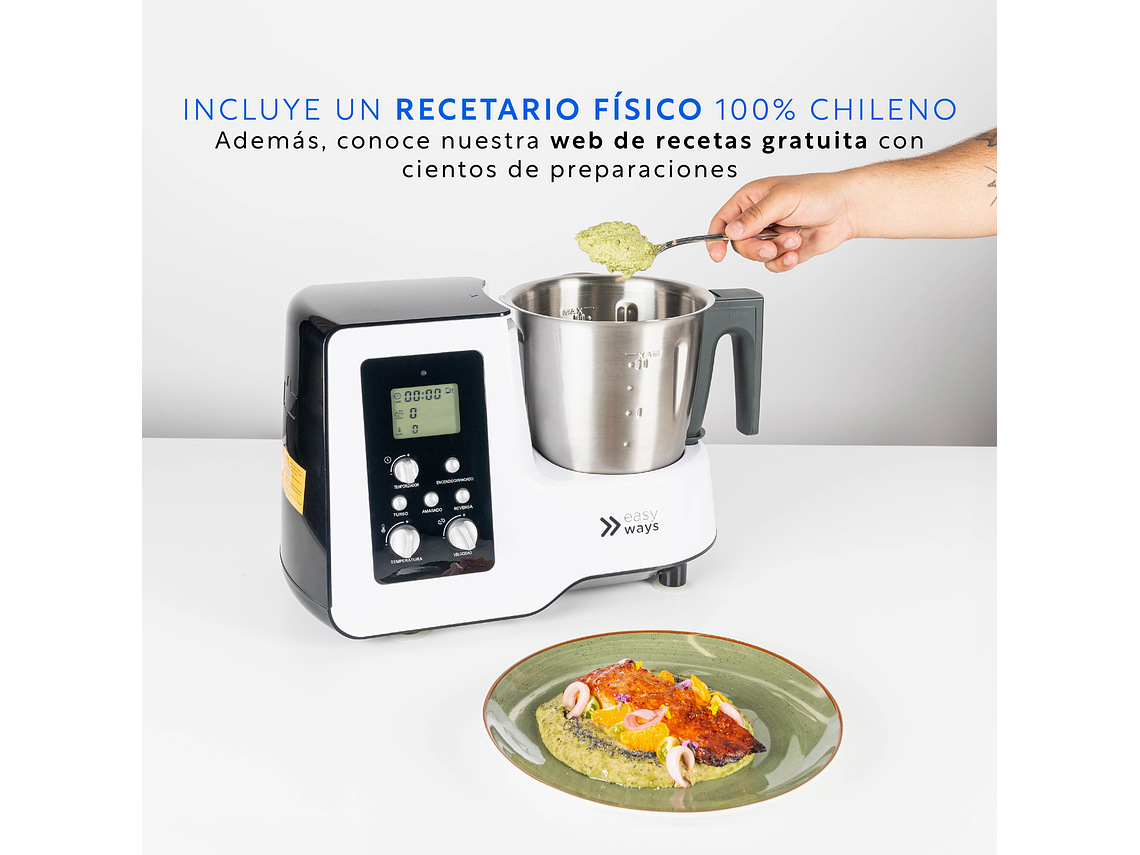 ROBOT DE COCINA KITCHEN PRO 2 L EASYWAYS 7