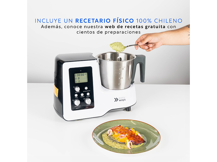 ROBOT DE COCINA KITCHEN PRO 2 L EASYWAYS 7