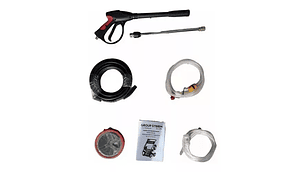 HIDROLAVADORA INDUSTRIAL 3200 PSI MAX 170BAR - LIC JAPONES