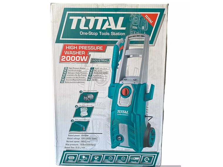 HIDROLAVADORA ELÉCTRICA TOTAL TGT11226 5