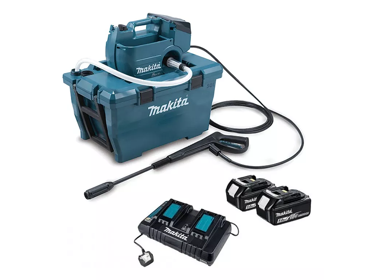 HIDROLIMPIADORA MAKITA PORTATIL DHW080PT2 18V 80BAR 2