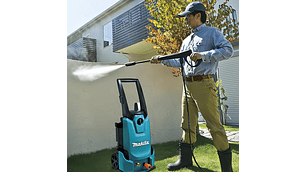 HIDROLAVADORA MAKITA 1800W 120BAR 420LT/H HW1200 COLOR TURQUESA