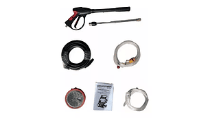 HIDROLAVADORA INDUSTRIAL 3200 PSI MAX 170BAR - LIC JAPONES