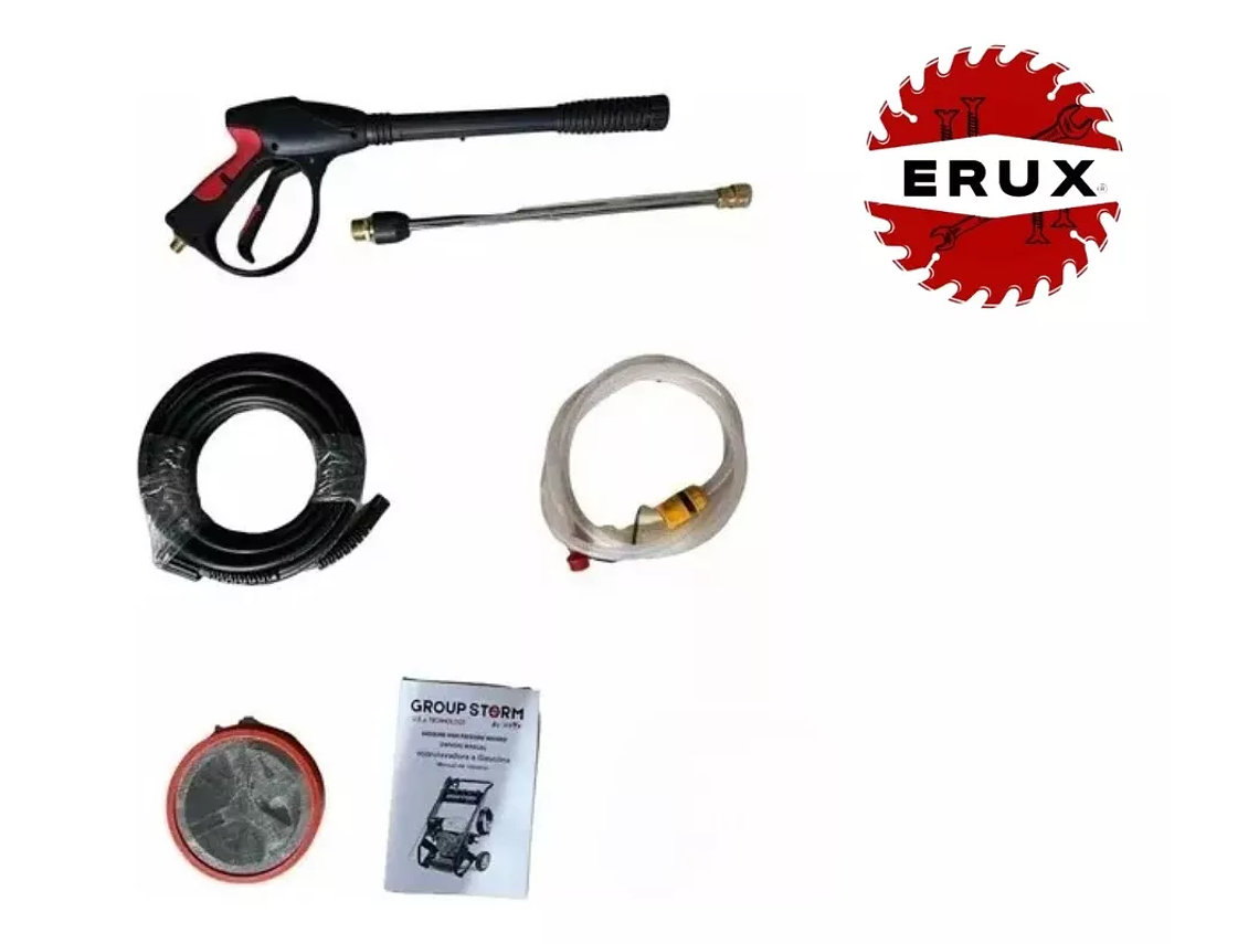 HIDROLAVADORA INDUSTRIAL 3200 PSI MAX 170BAR JAPONES 4