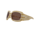 GAFAS DE SOL GUCCI SHIELD-FRAME DE ACETATO PARA MUJER EN MARRÓN - Miniatura 2