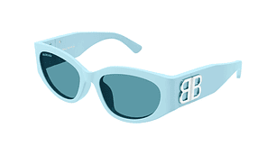 LENTES DE SOL AZUL BALENCIAGA