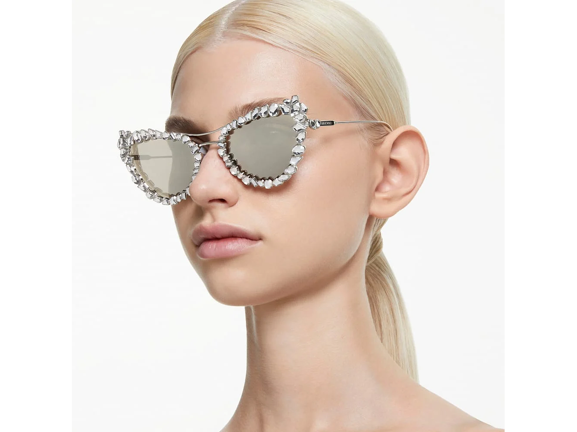 GAFAS DE SOL, ARTE, FORMA DE OJO DE GATO, SK7011EL, BLANCAS SWA5679552 5