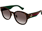 LENTES DE SOL HAVANA GUCCI - Miniatura 1