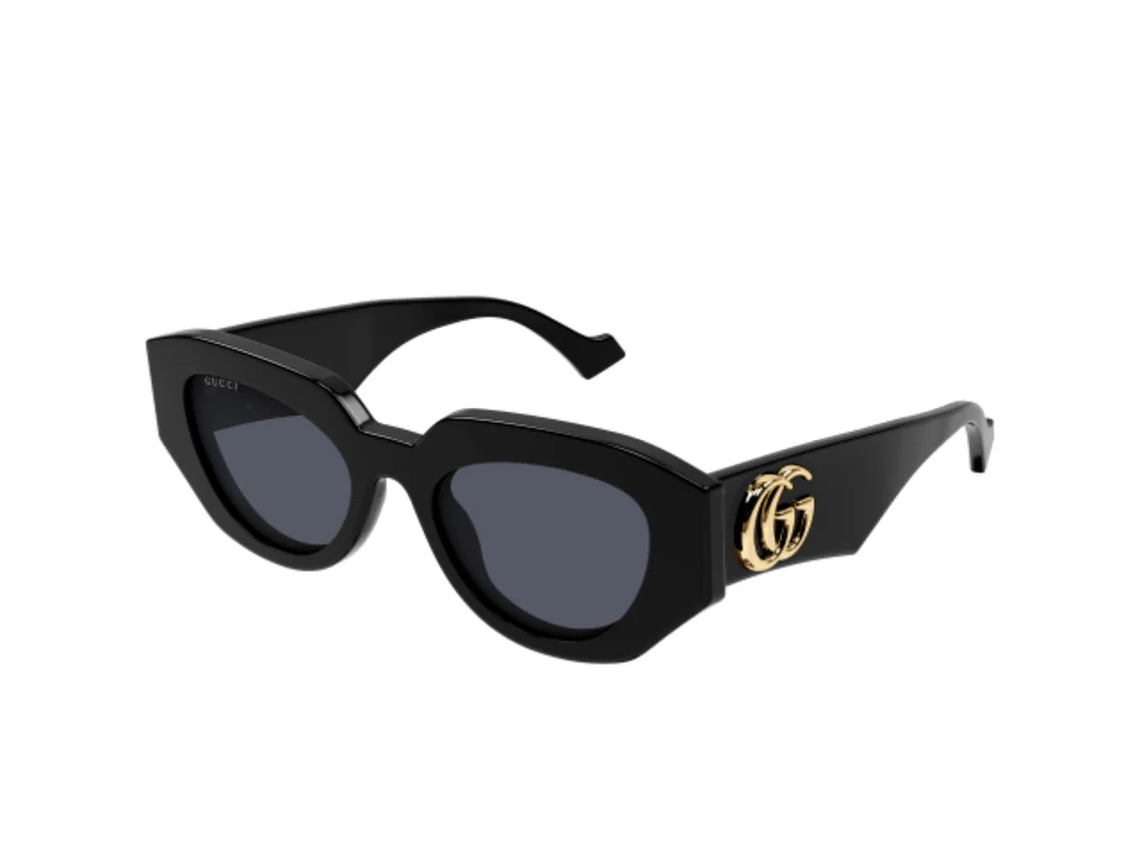 LENTES DE SOL NEGRO SUSTENTABLE GUCCI 2