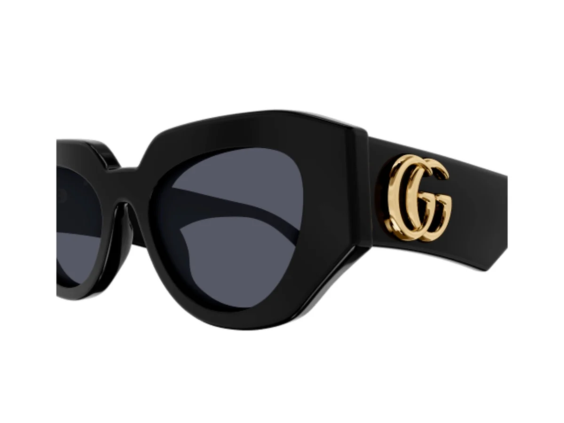 LENTES DE SOL NEGRO SUSTENTABLE GUCCI 3