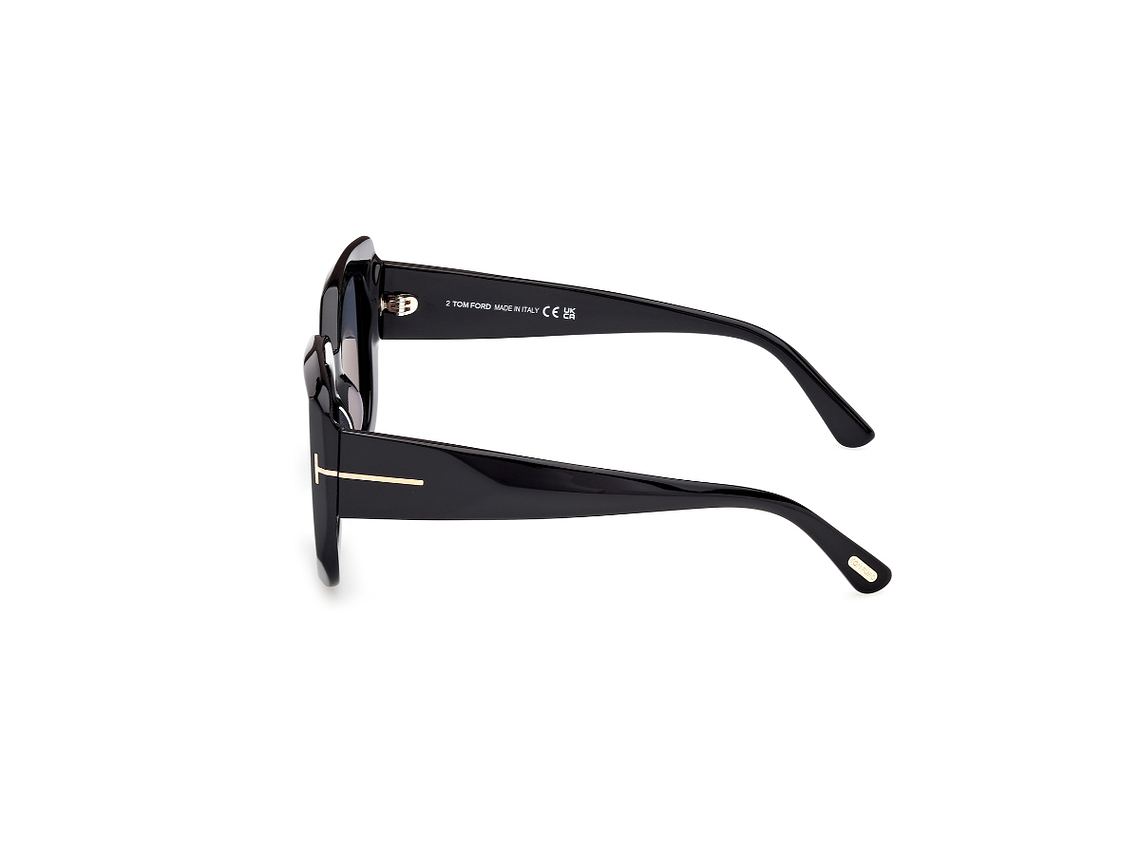 LENTES DE SOL CARLA-02 NEGRO POLARIZADOS TOM FORD 4
