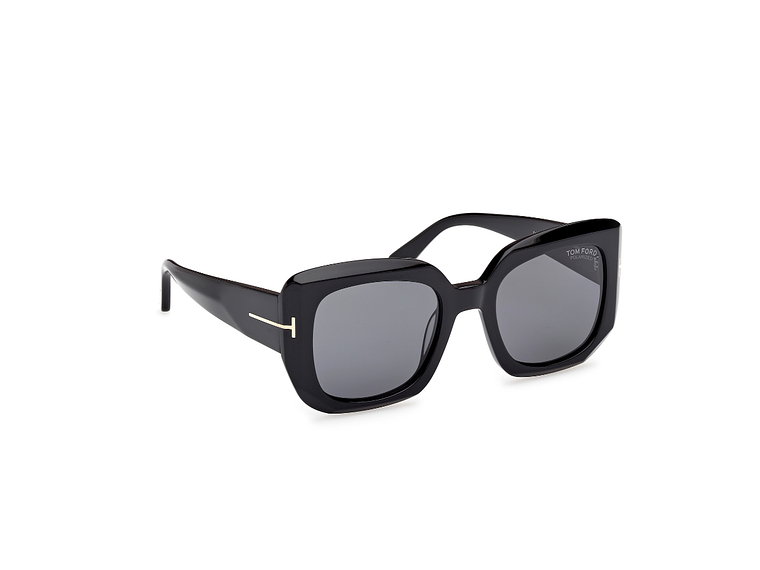 LENTES DE SOL CARLA-02 NEGRO POLARIZADOS TOM FORD 5