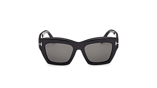 LENTES DE SOL LUNA NEGRO BRILLANTE POLARIZADOS TOM FORD