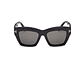 LENTES DE SOL LUNA NEGRO BRILLANTE POLARIZADOS TOM FORD - Miniatura 1