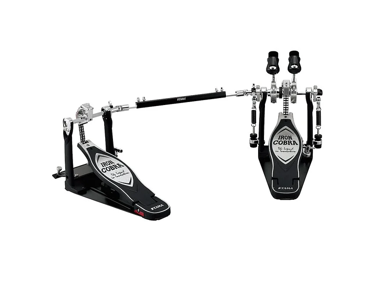 PEDAL DE BOMBO DOBLE TAMA HP900PWN IRON COBRA INCLUYE CASE 1