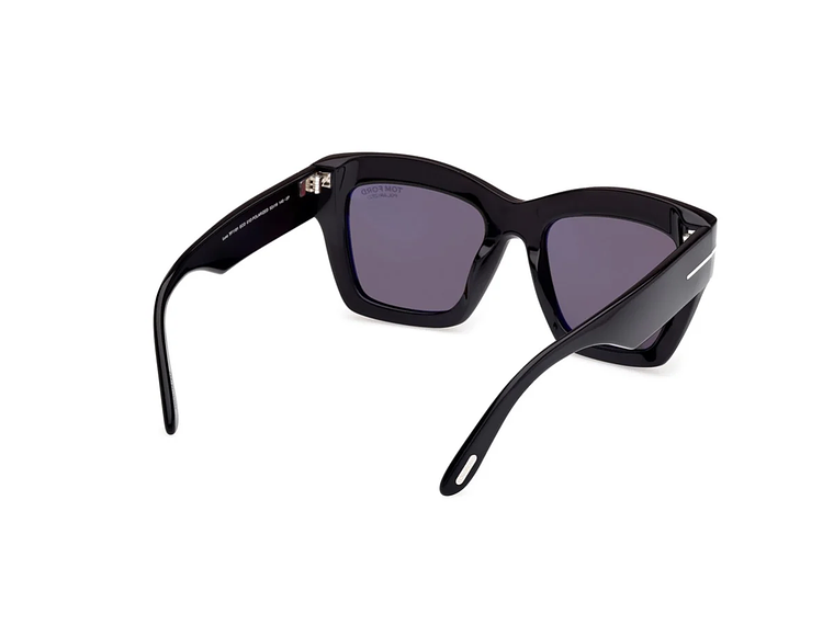LENTES DE SOL LUNA NEGRO BRILLANTE POLARIZADOS TOM FORD 3