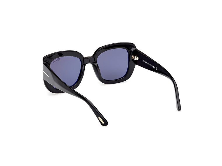 LENTES DE SOL CARLA-02 NEGRO POLARIZADOS TOM FORD 8