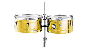 TIMBALES 14 & 15 MARATHON SERIES BRASS MT1415B MEINL PERCUSSION