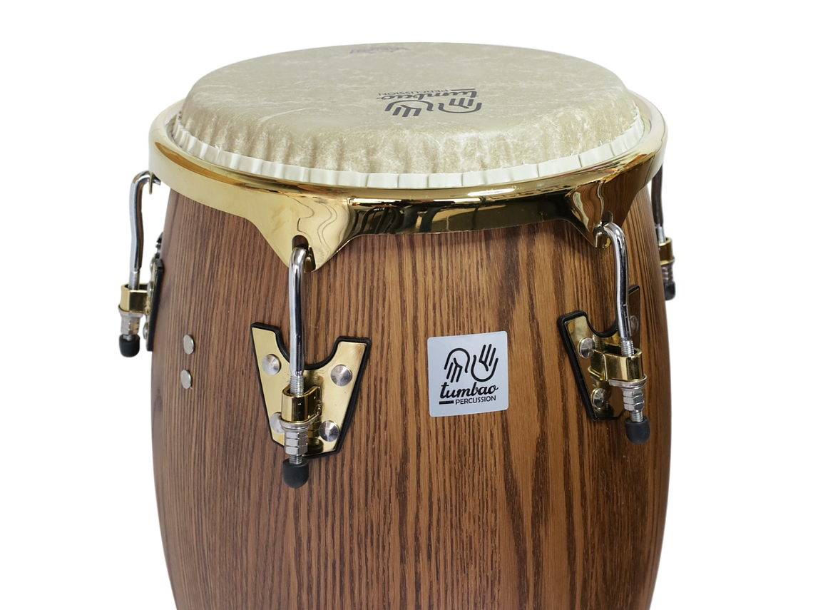 SET CONGA 11.75 & 12.5XH30'' CAFÉ OSCURO + STAND 2