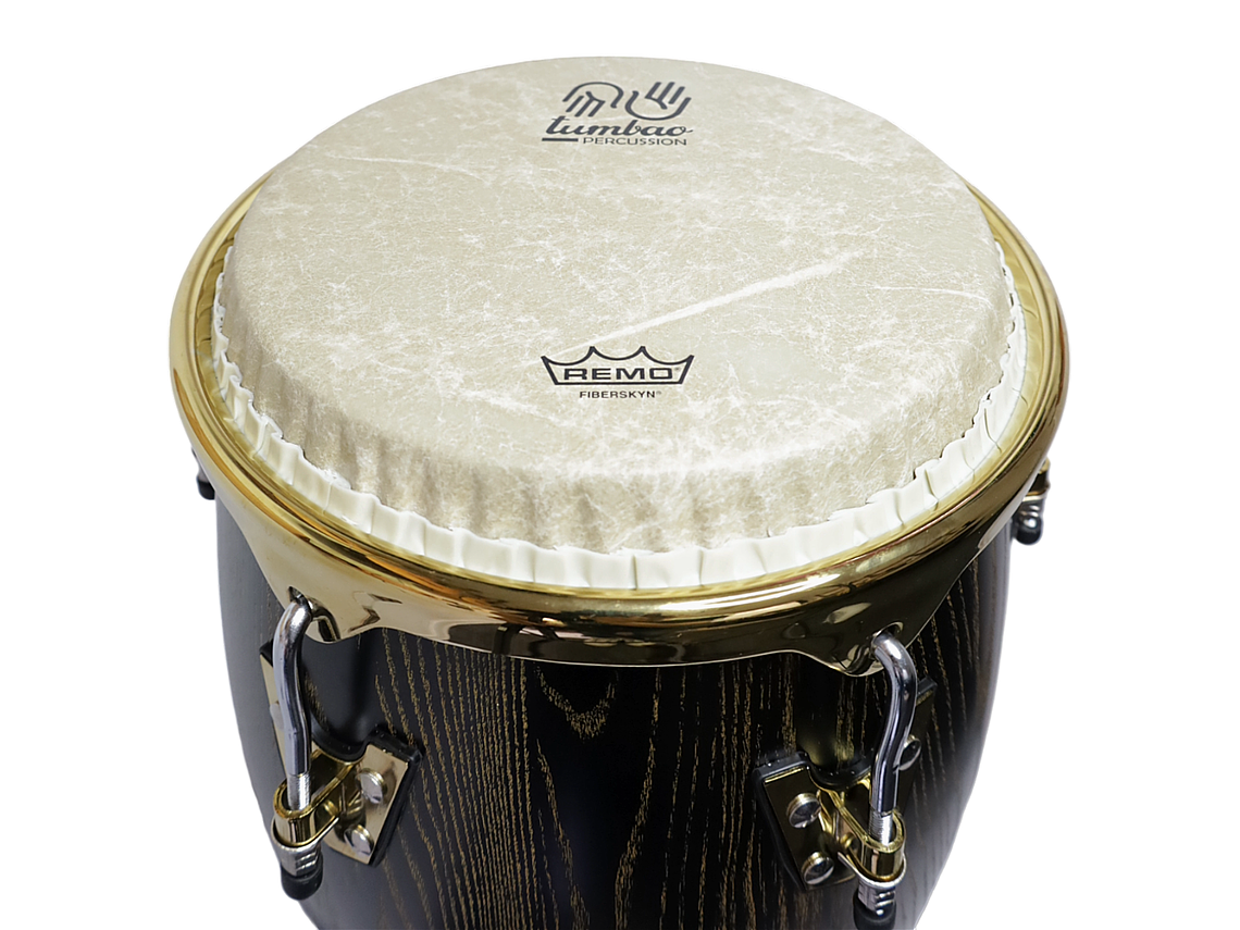 SET CONGA 11.75 & 12.5XH30'' ÉBANO + STAND 2