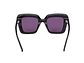LENTES DE SOL ESME NEGRO BRILLANTE TOM FORD - Miniatura 4