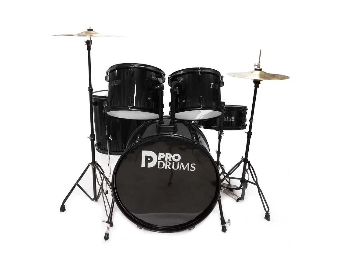 BATERÍA PRO DRUMS ADULTO PRD05-BK 1