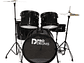 BATERÍA PRO DRUMS ADULTO PRD05-BK - Miniatura 1