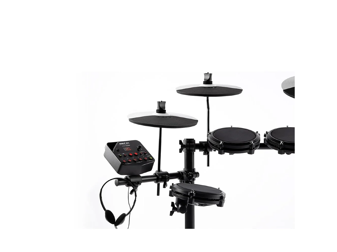 BATERÍA ALESIS ELECTRÓNICA CON SILLÍN DEBUT KIT 3