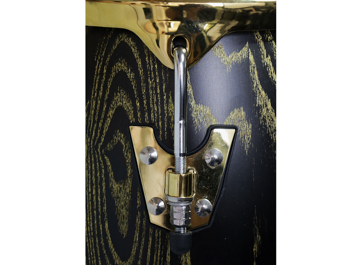 SET CONGA 11.75 & 12.5XH30'' ÉBANO + STAND 4