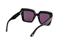 LENTES DE SOL ESME NEGRO BRILLANTE TOM FORD - Miniatura 7