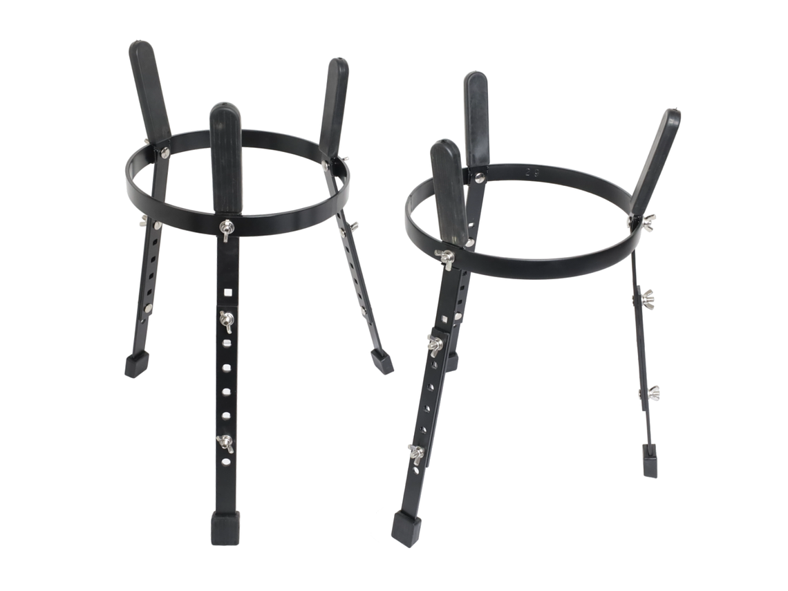 SET CONGA 11.75 & 12.5XH30'' ÉBANO + STAND 7