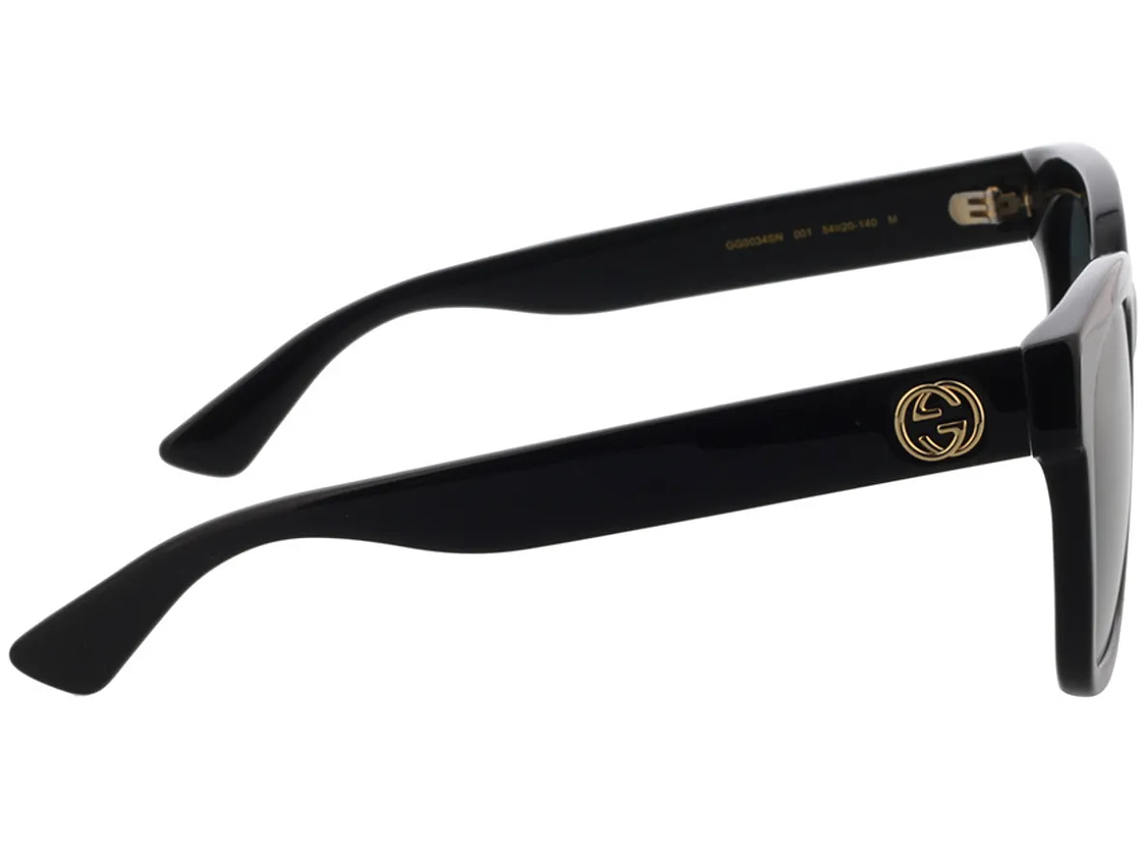 LENTES SOL GUCCI SHINY BLACK 4