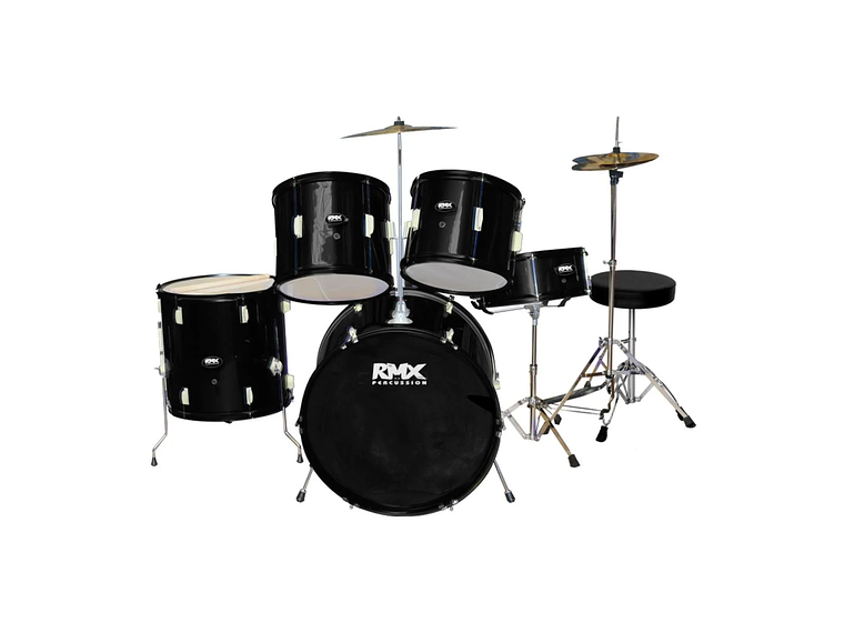 BATERÍA ACÚSTICA DE 5 PIEZAS RMX RM-802 BK 1