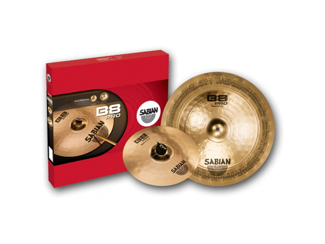 PACK SABIAN PLATILLOS BATERÍA B8 PRO EFFECTS 35005B 1
