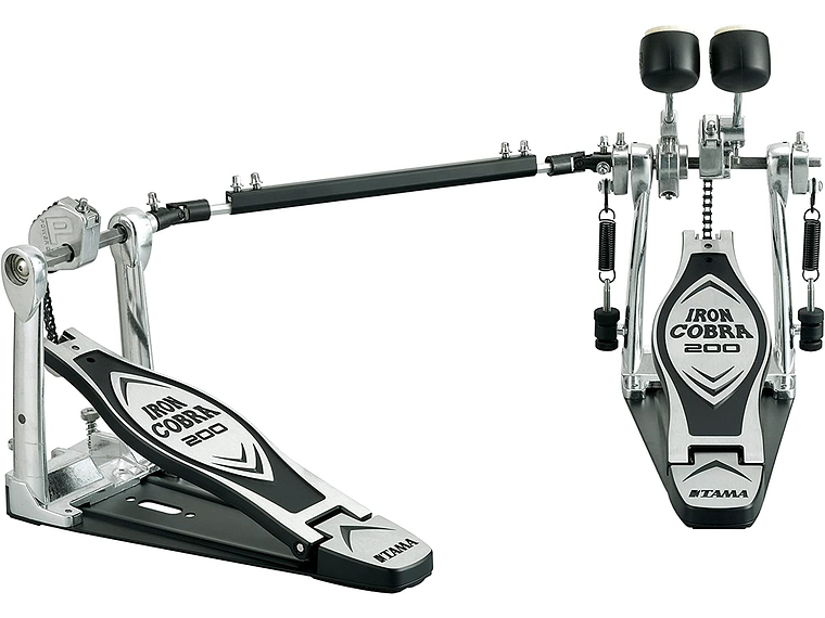 PEDAL DE BOMBO DOBLE TAMA HP200PTW IRON COBRA SIN CASE 1
