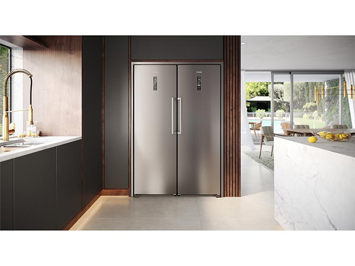 REFRIGERADOR FENSA BOTTOM FREEZER NO FROST TWIN RTI4S + CONGELADOR TWIN FTI4S 6