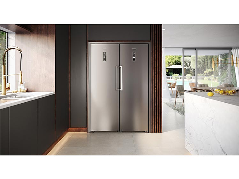 REFRIGERADOR FENSA BOTTOM FREEZER NO FROST TWIN RTI4S + CONGELADOR TWIN FTI4S 6