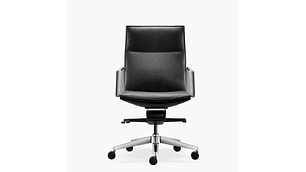 SILLA OFICINA ALEK MEDIA NEGRO FORM